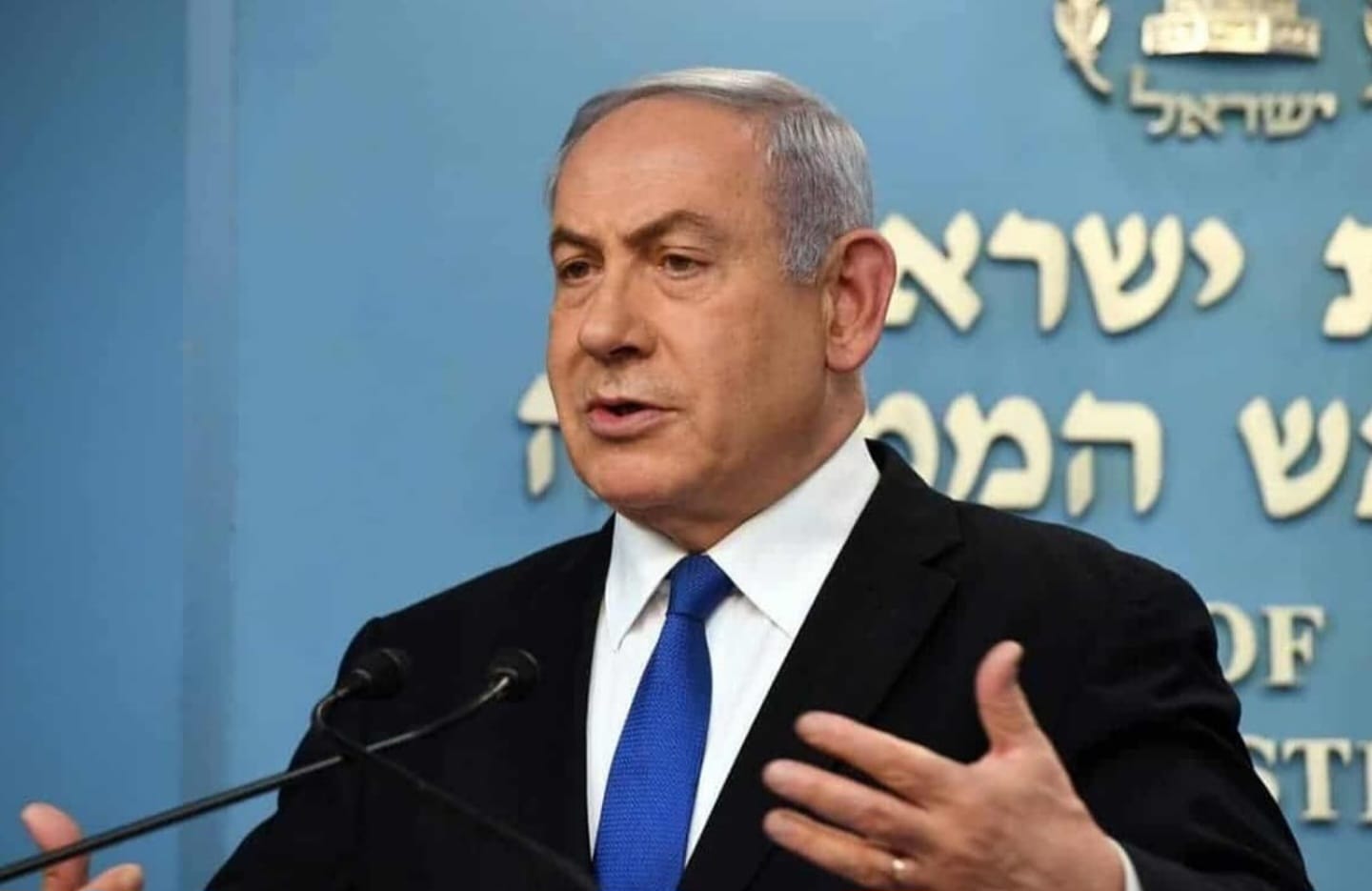 ראש ממשלת ישראל בנימין נתניהו נגד דובר צה"ל דניאל הגרי. צילום: לע"מ\יח"צ