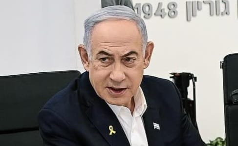 סבא ביבי יגיע לברך את נכדו שמואל בבר המצווה?. ראש הממשלה, בנימין נתניהו. צילום: מסך רשתות חברתיות