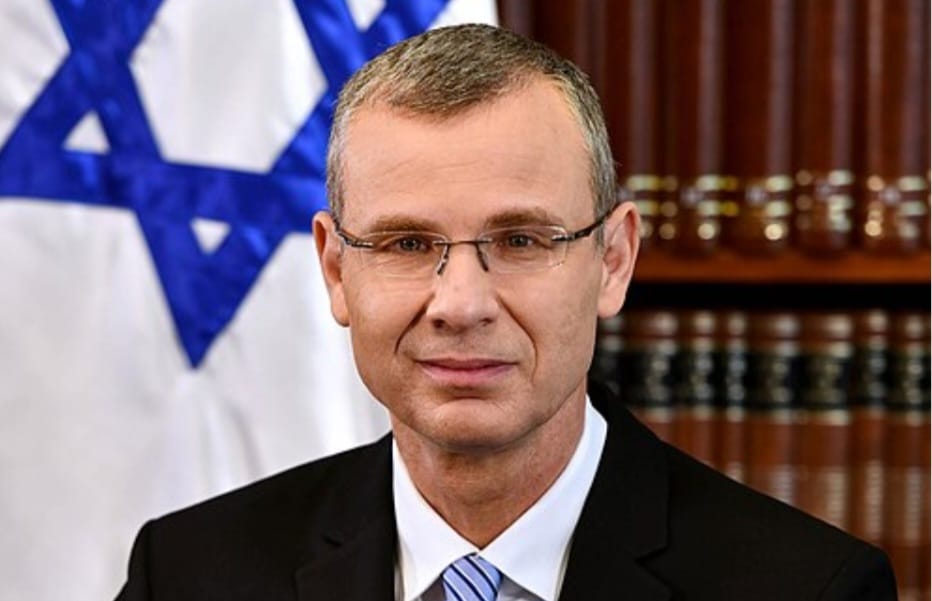 שר המשפטים יריב לוין. צילום: מסך ויקיפדיה