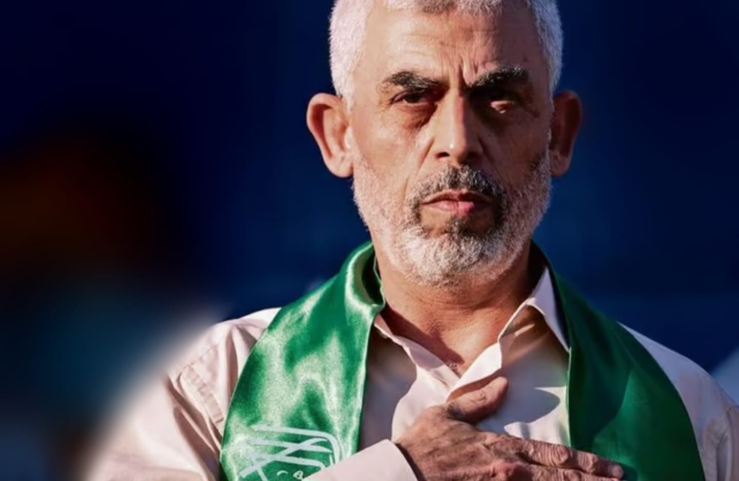 המחבל הנתעב, יחיא סינוואר. צילום: מסך רשתות חברתיות