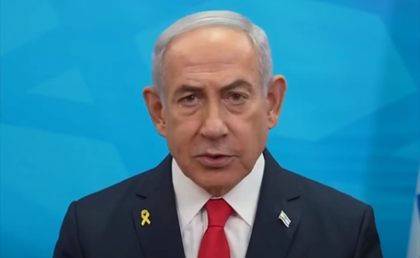 ראש הממשלה בנימין נתניהו במסר לאזרחי לבנון. צילום: מסך רשתות חברתיות