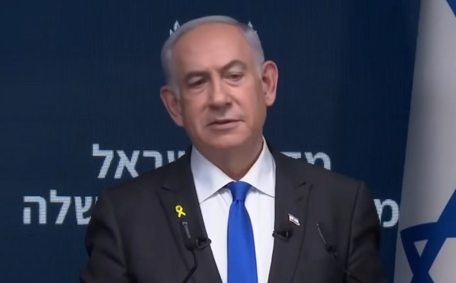 ראש ממשלת ישראל, בנימין נתניהו. צילום: מסך רשתות חברתיות