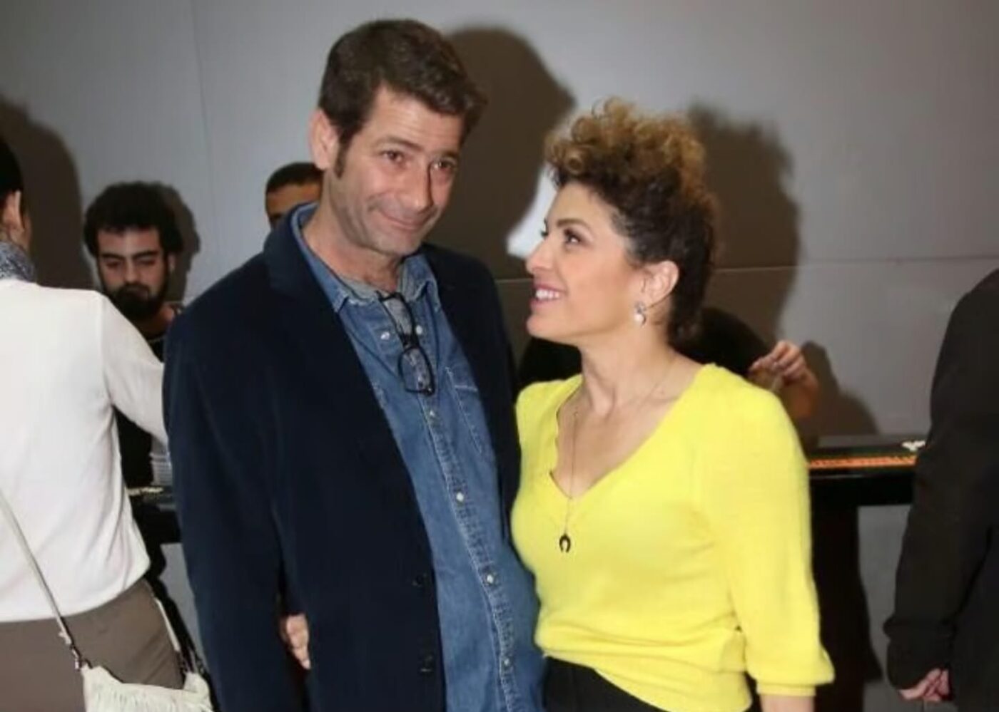 עדי אשכנזי ובן זוגה איתי בן זקן. צילום: אור גפן