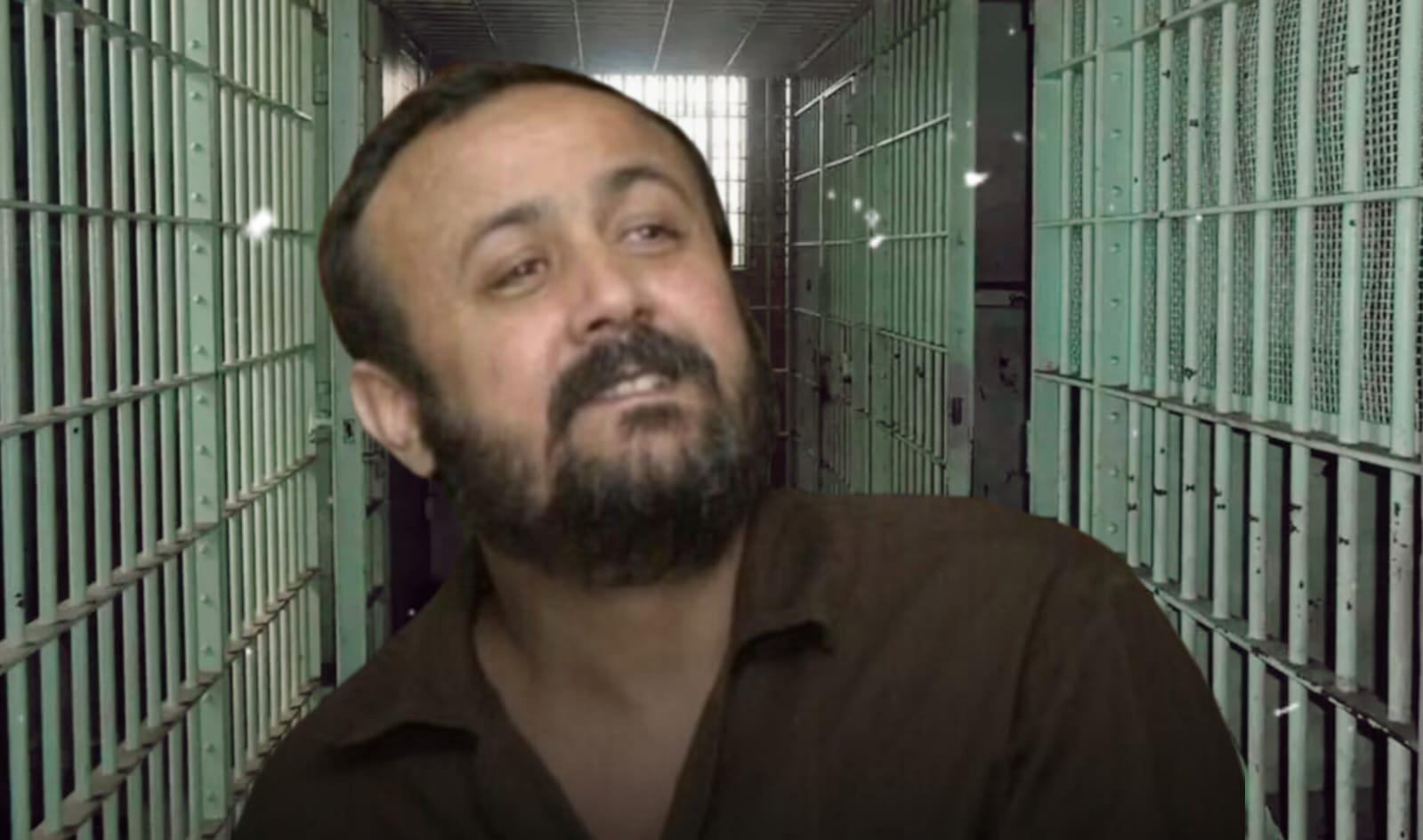 המחבל מרואן ברגותי. צילום: מסך רשתות חברתיות