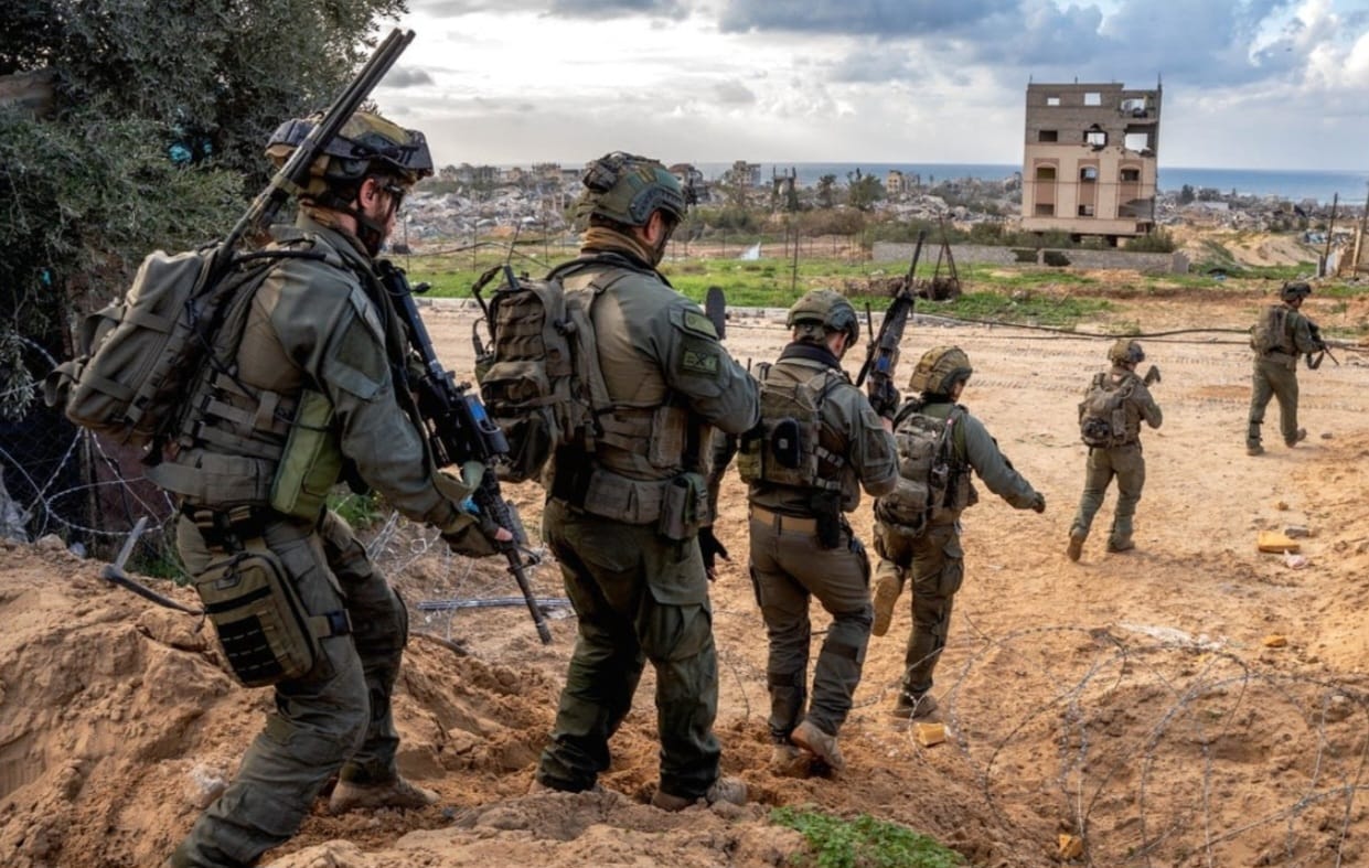 חיילי צה"ל נלחמים בטרור בעזה. צילום: דובר צה"ל