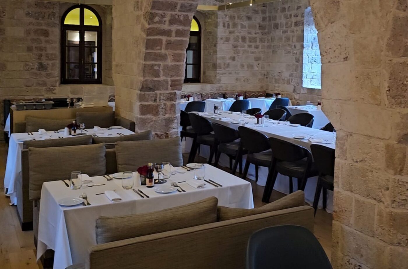 מסעדת "הקישלה" במלון הפאר "סטאי" בתל אביב-יפו. צילום: מערכת "אחלה אוכל"