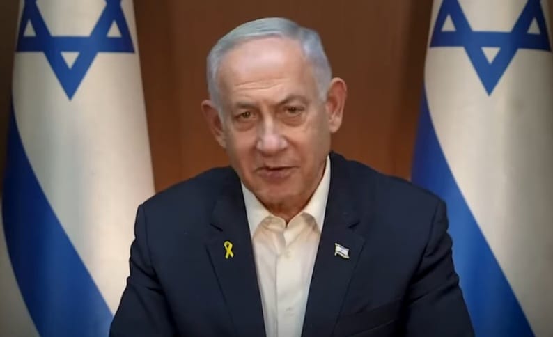 ראש הממשלה בנימין נתניהו. צילום: מסך רשתות חברתיות
