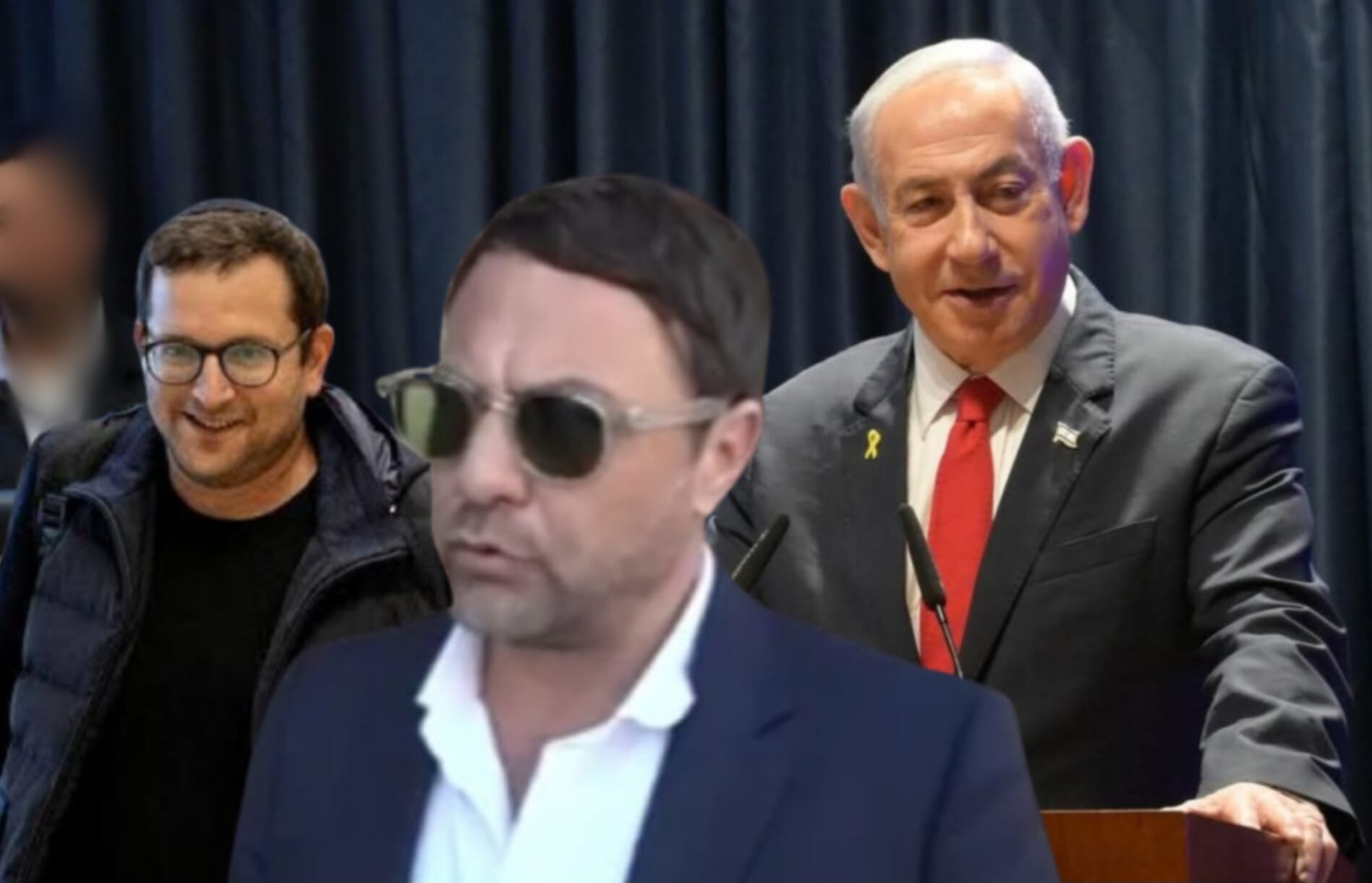 עופר גולן ויונתן אוריך, יועציו של בנימין נתניהו נתבעים. צילום: מסך רשתות חברתיות