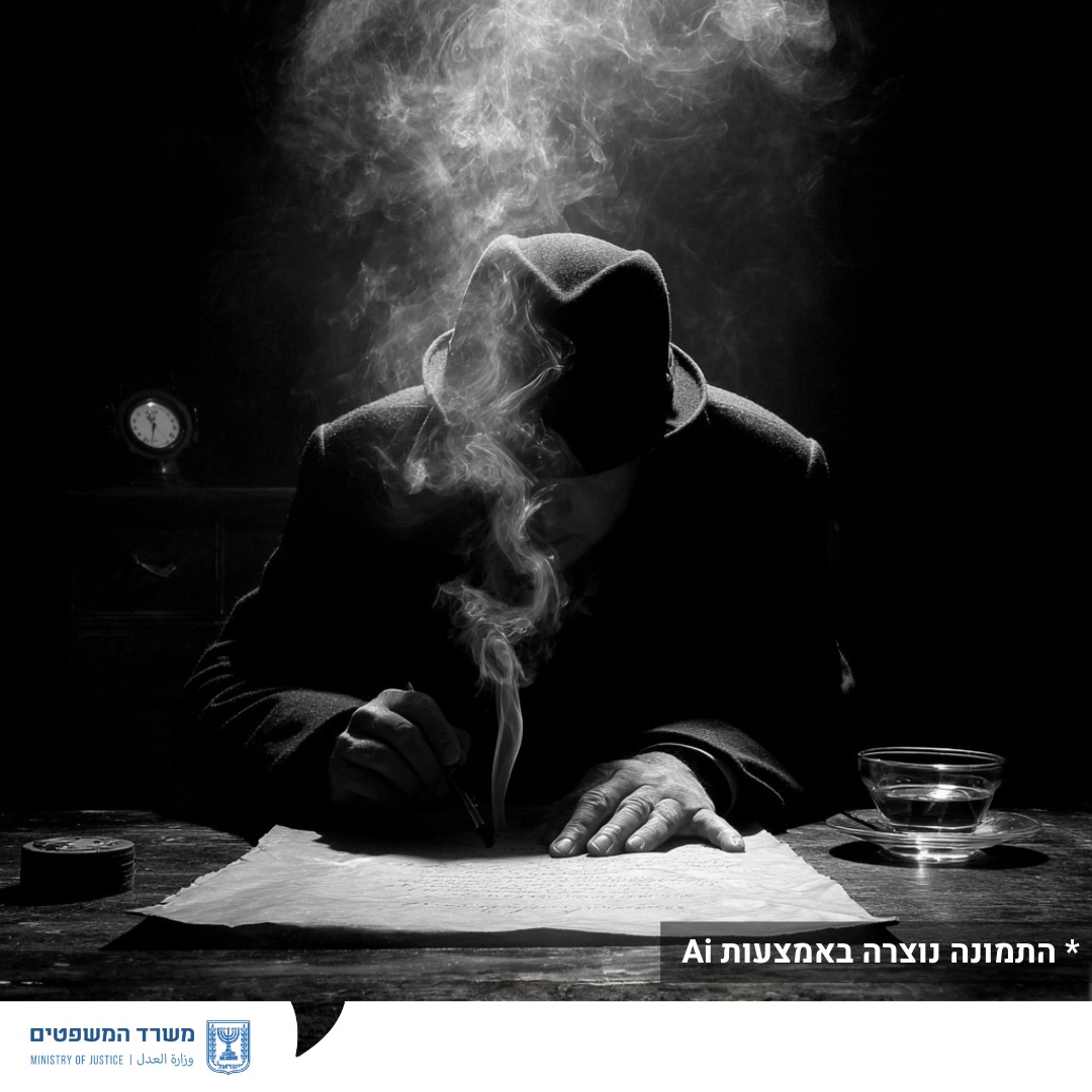 מערכת "אחלה ניוז" עם הדיווח הבא צילום: דוברות משרד המשפטים