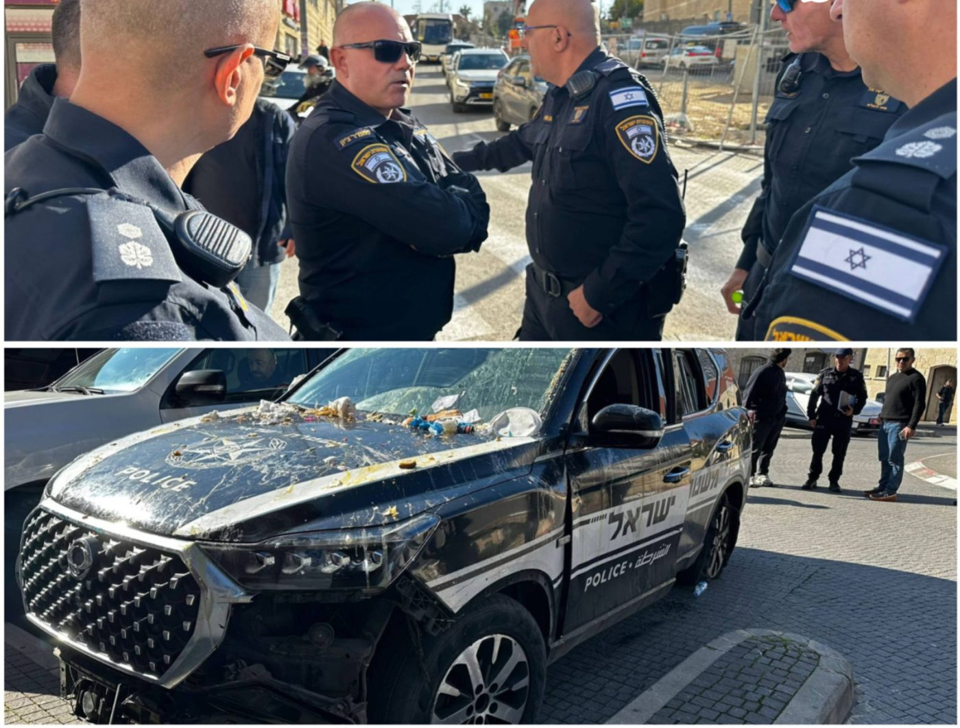 מערכת "אחלה ניוז" עם הדיווח הבא צילום: דוברות המשטרה