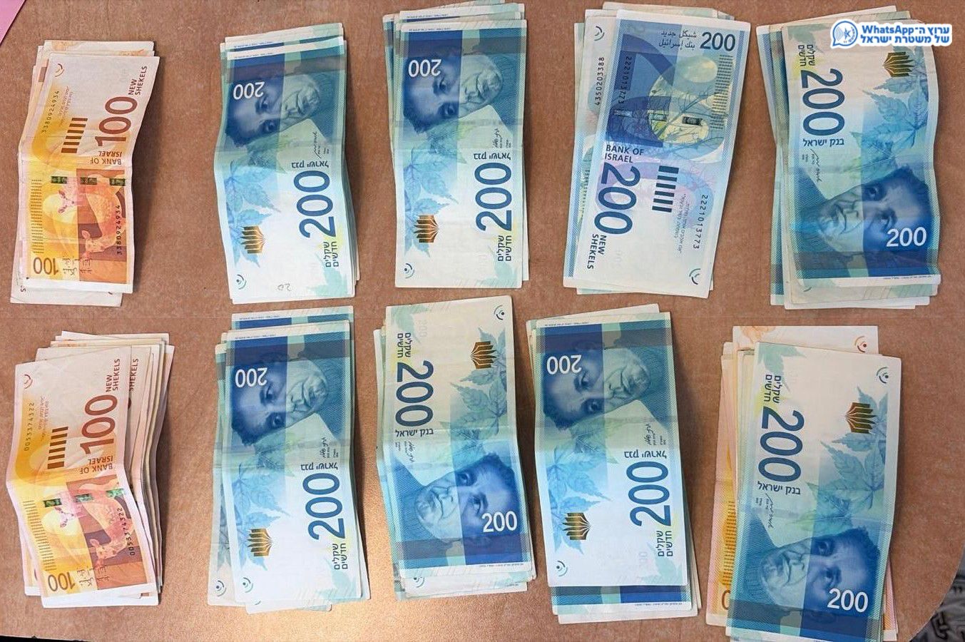 מערכת "אחלה ניוז" עם הדיווח הבא צילום: דוברות המשטרה