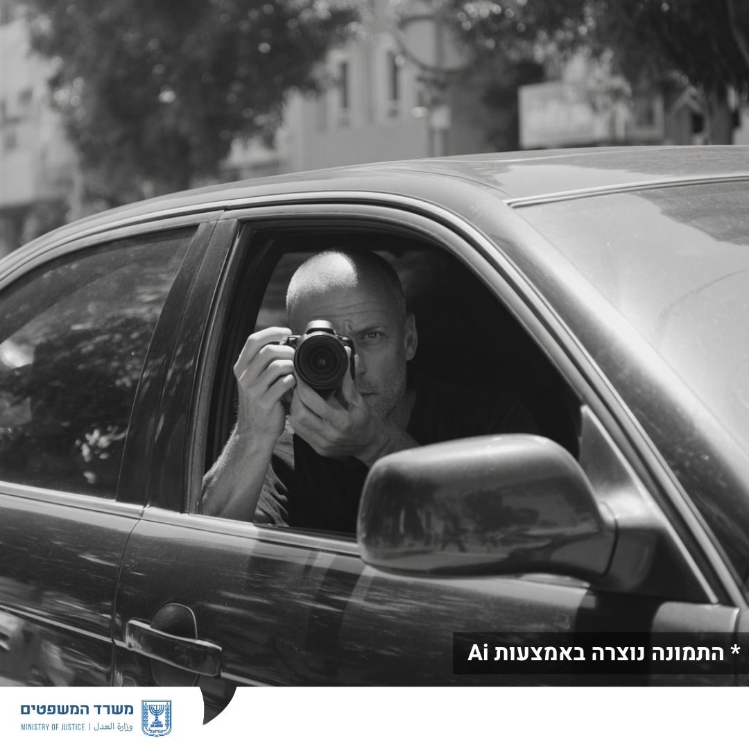 מערכת "אחלה ניוז" עם הדיווח הבא צילום: דוברות משרד המשפטים