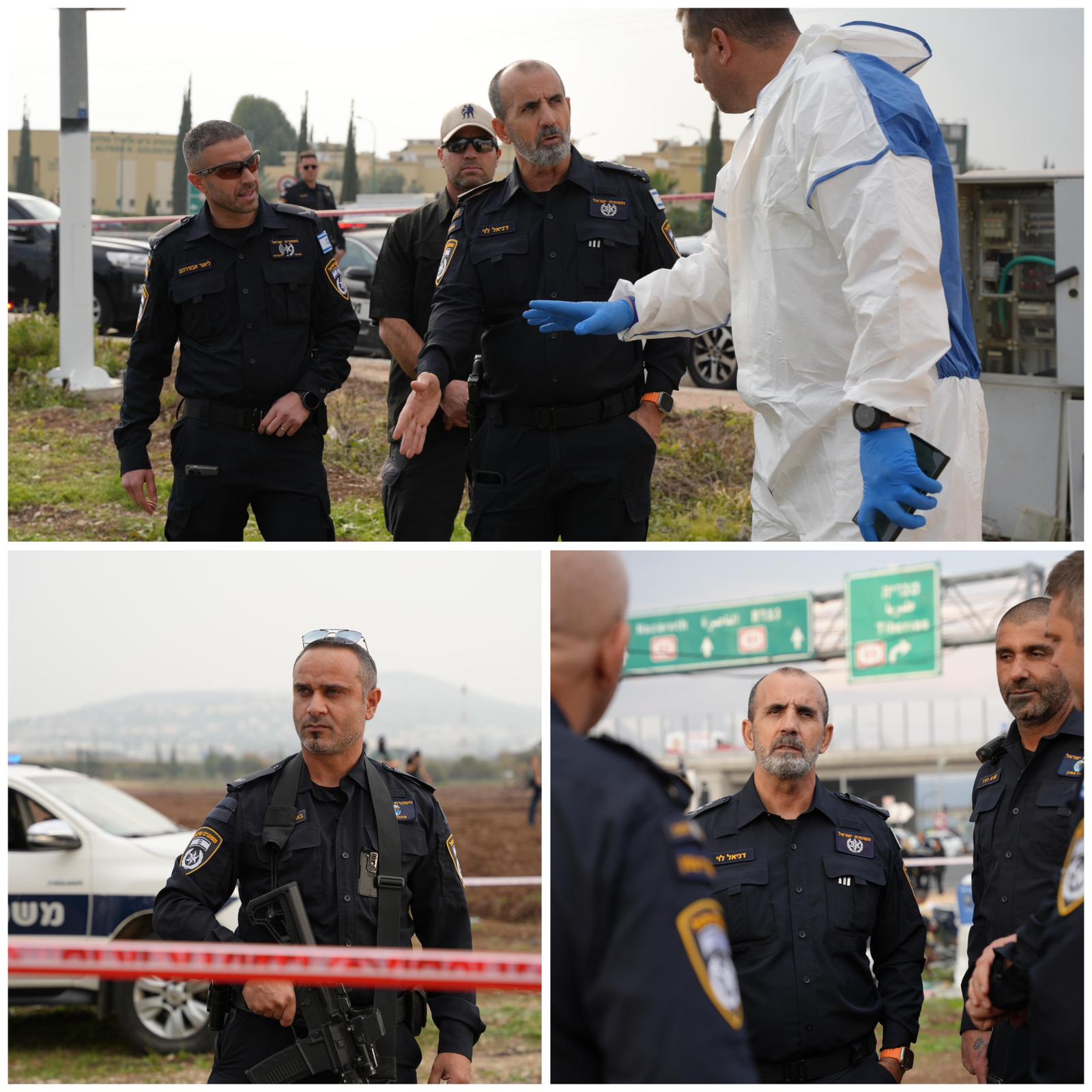 מערכת "אחלה ניוז" עם הדיווח הבא צילום: דוברות המשטרה