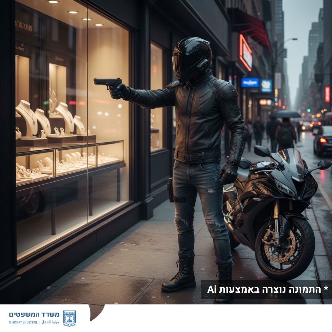 מערכת "אחלה ניוז" עם הדיווח הבא צילום: דוברות משרד המשפטים