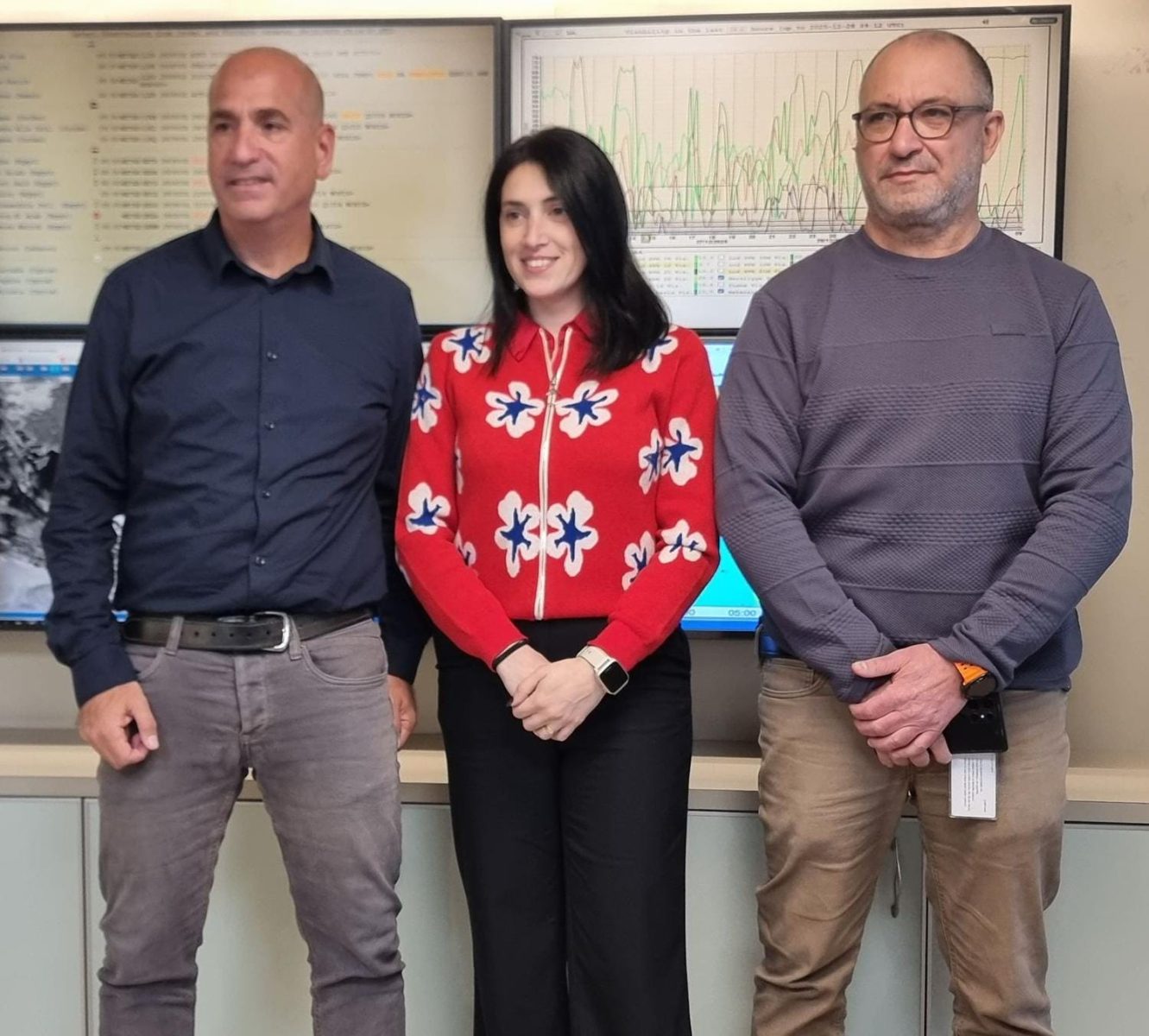 מערכת "אחלה ניוז" עם הדיווח הבא צילום: דוברות המשרד לביטחון לאומי