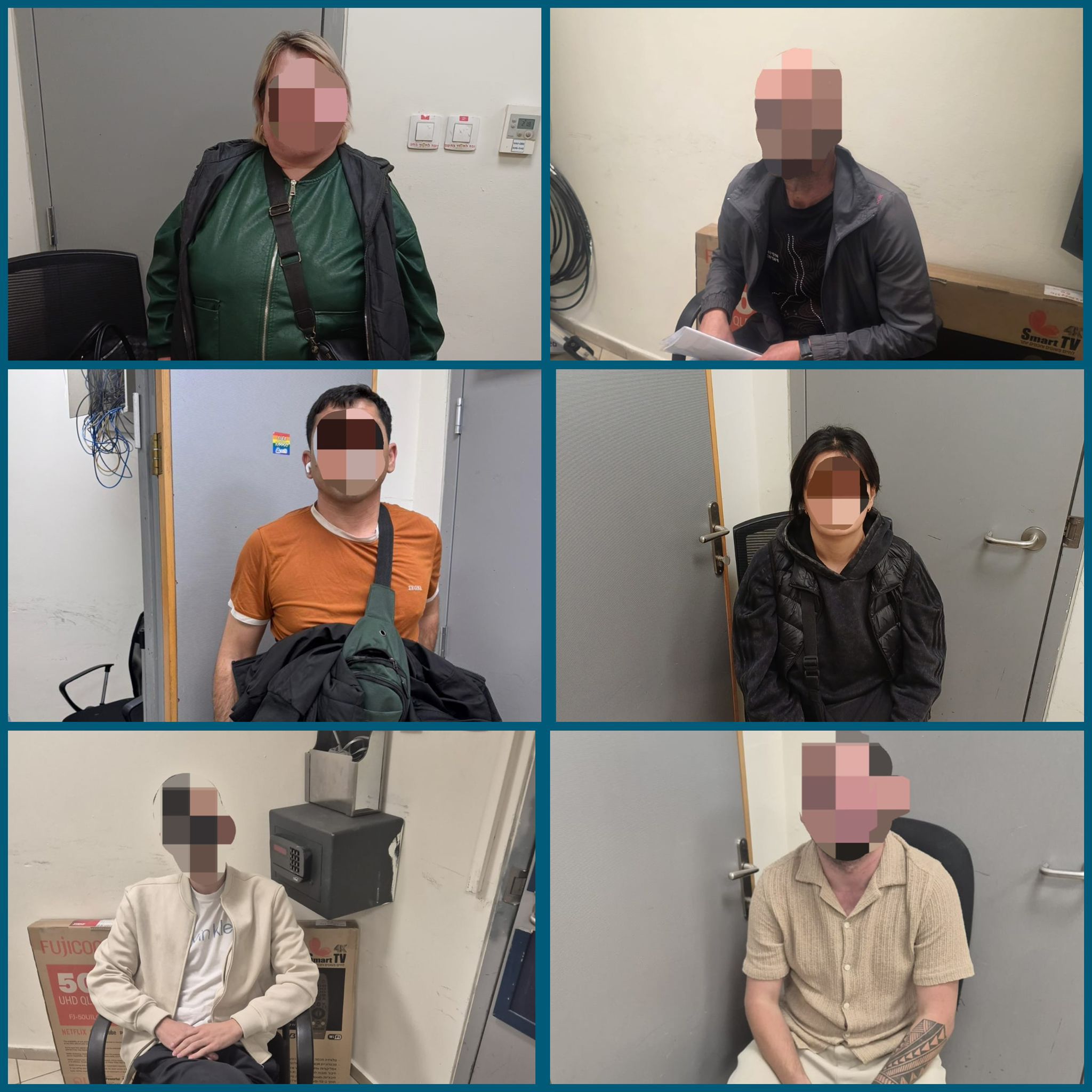 מערכת "אחלה ניוז" עם הדיווח הבא צילום: רשות האוכלוסין וההגירה