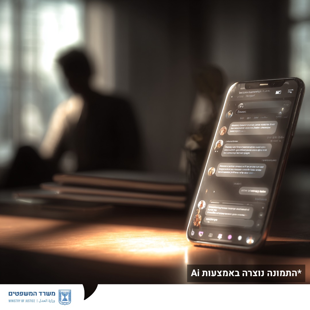 מערכת "אחלה ניוז" עם הדיווח הבא צילום: דוברות משרד המשפטים