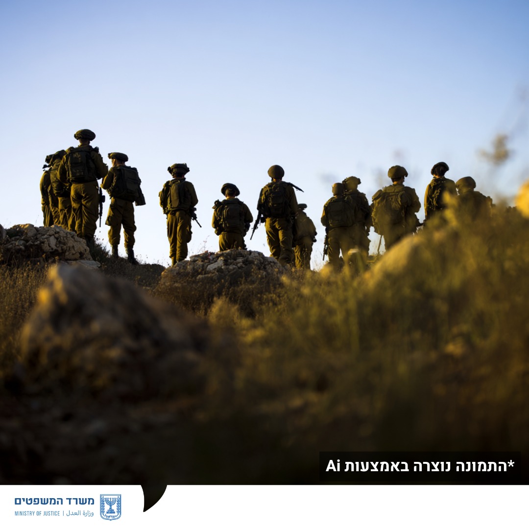 מערכת "אחלה ניוז" עם הדיווח הבא צילום: דוברות משרד המשפטים