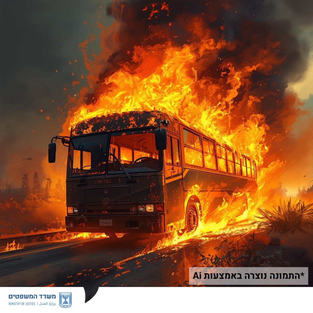 מערכת "אחלה ניוז" עם הדיווח הבא צילום: דוברות משרד המשפטים