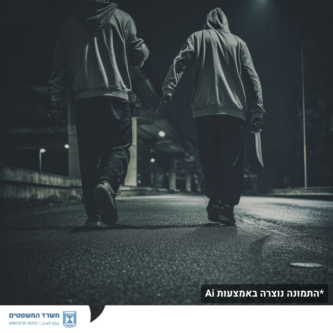 מערכת "אחלה ניוז" עם הדיווח הבא צילום: דוברות משרד המשפטים