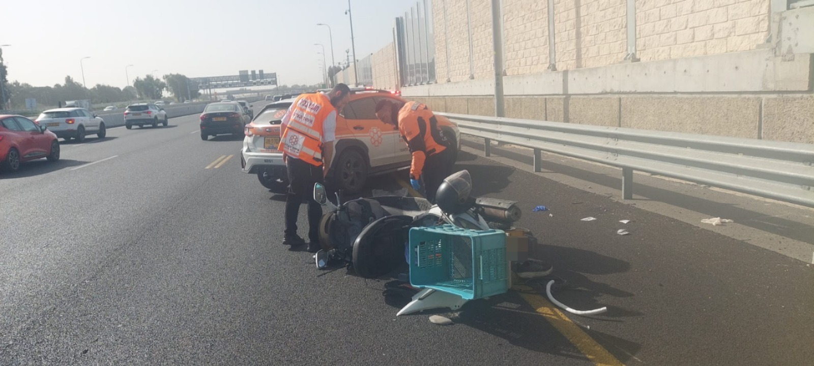 מערכת "אחלה ניוז" עם הדיווח הבא צילום: דוברות איחוד הצלה