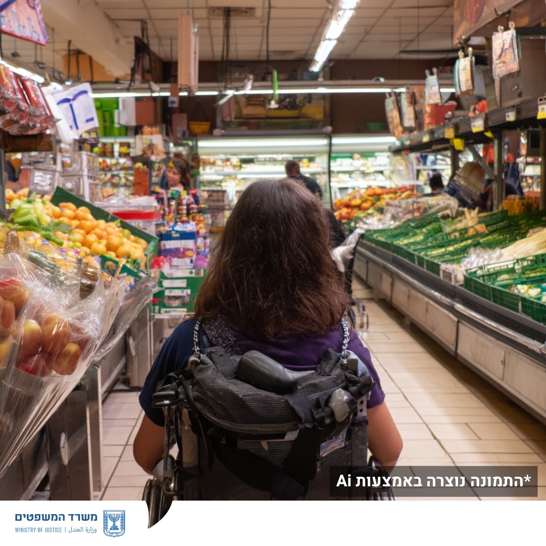 מערכת "אחלה ניוז" עם הדיווח הבא צילום: דוברות משרד המשפטים