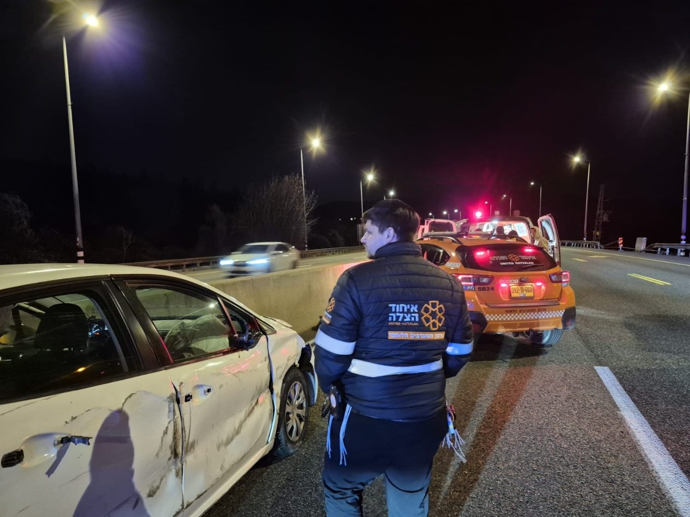 מערכת "אחלה ניוז" עם הדיווח הבא צילום: דוברות איחוד הצלה