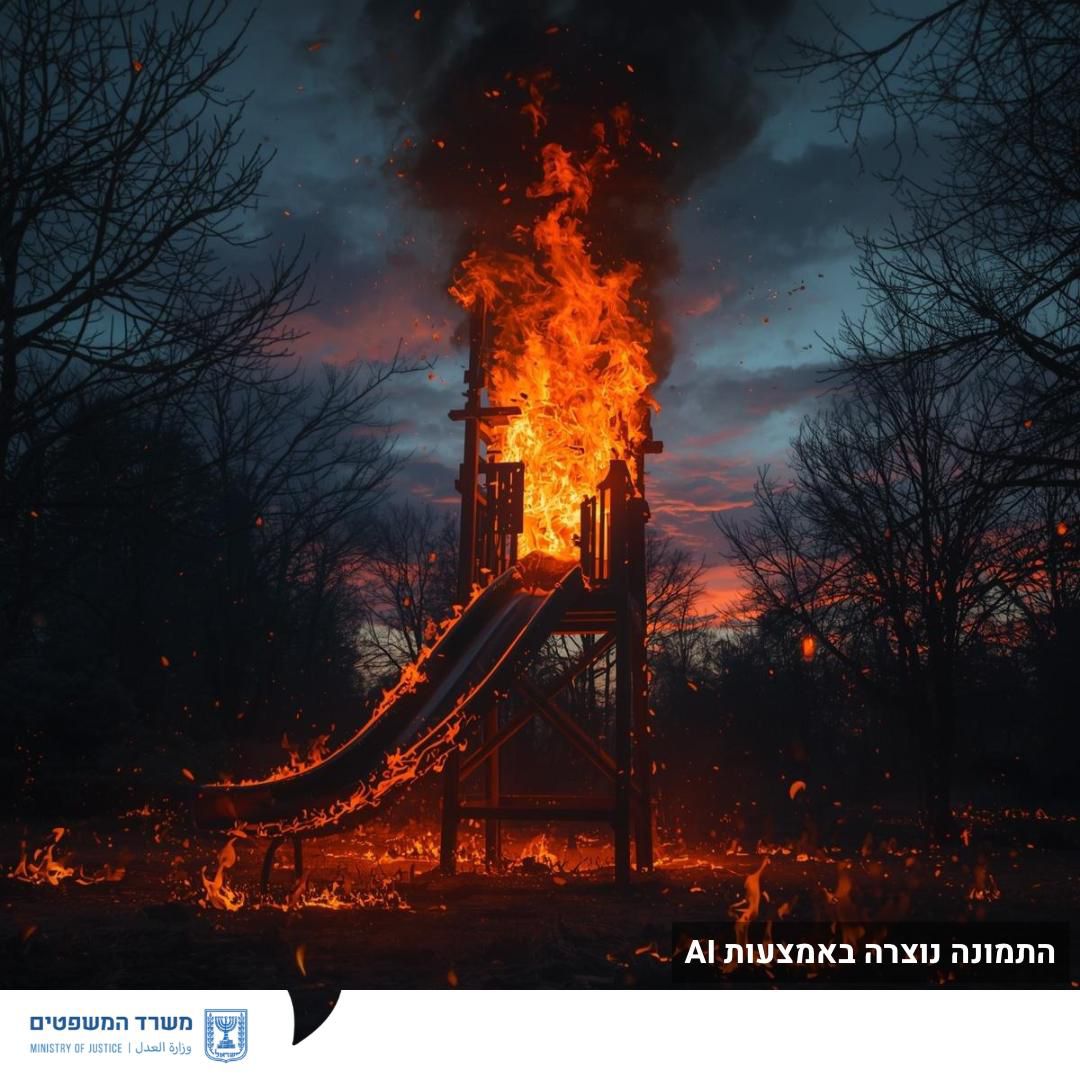 מערכת "אחלה ניוז" עם הדיווח הבא צילום: דוברות משרד המשפטים