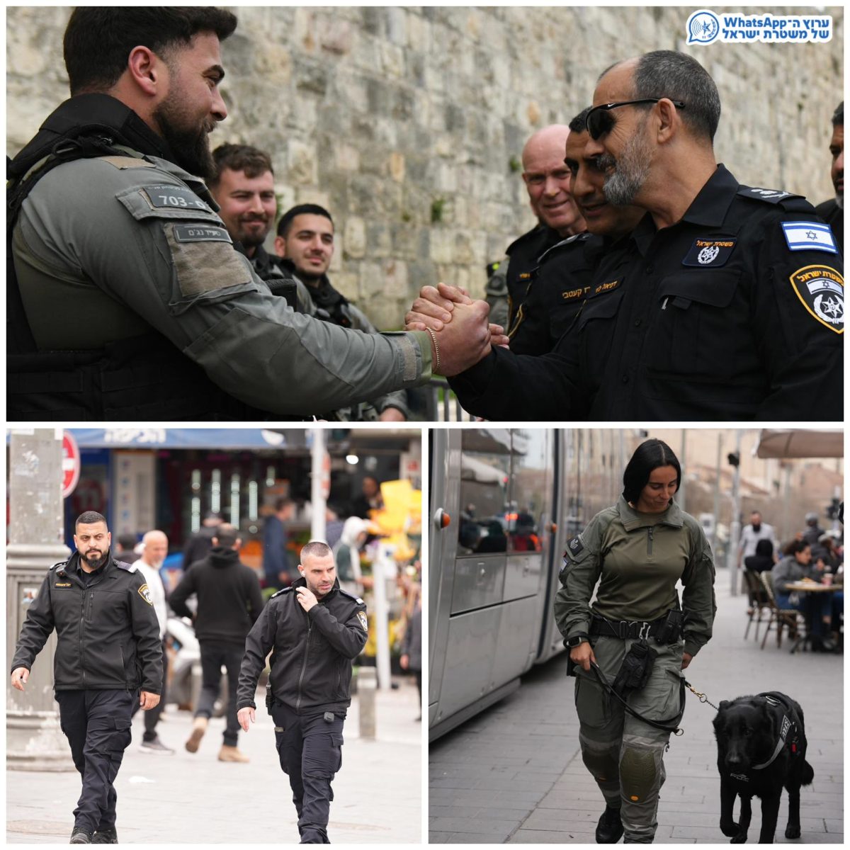 מערכת "אחלה ניוז" עם הדיווח הבא צילום: דוברות המשטרה