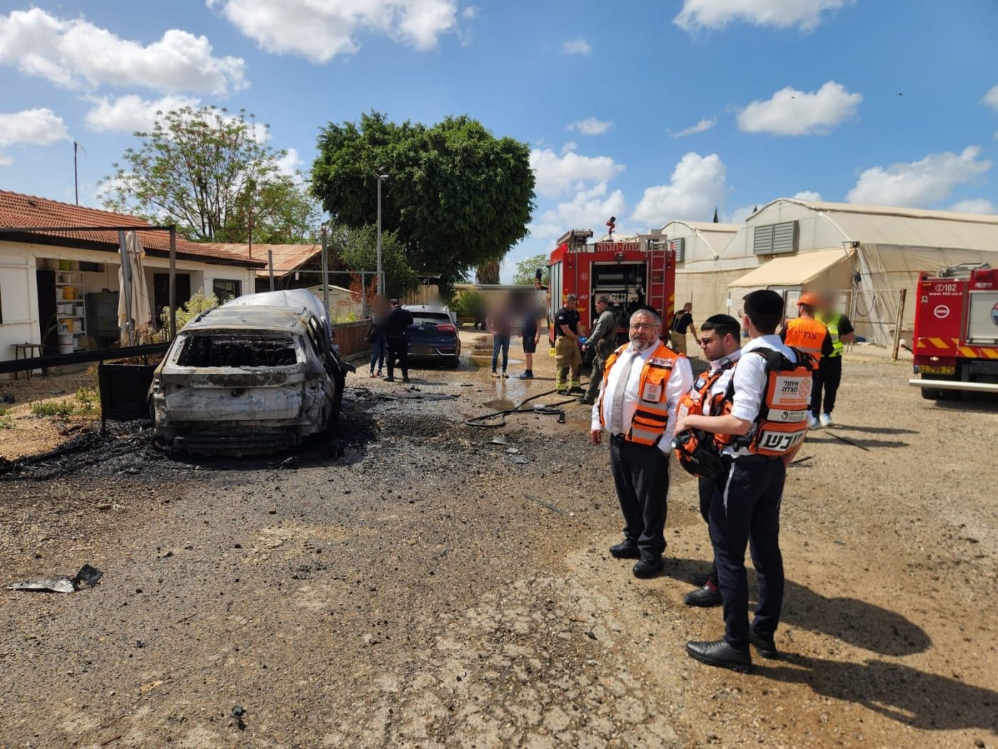 מערכת "אחלה ניוז" עם הדיווח הבא צילום: דוברות איחוד הצלה