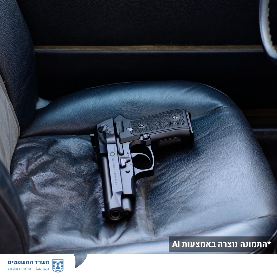 מערכת "אחלה ניוז" עם הדיווח הבא צילום: דוברות משרד המשפטים