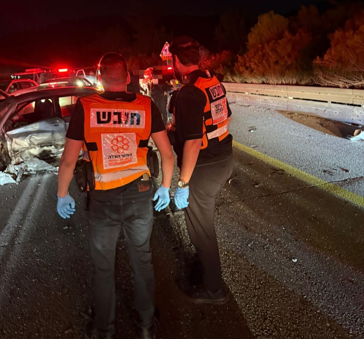 מערכת "אחלה ניוז" עם הדיווח הבא צילום: דוברות איחוד הצלה