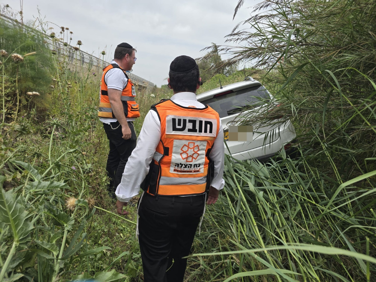 מערכת "אחלה ניוז" עם הדיווח הבא צילום: דוברות איחוד הצלה