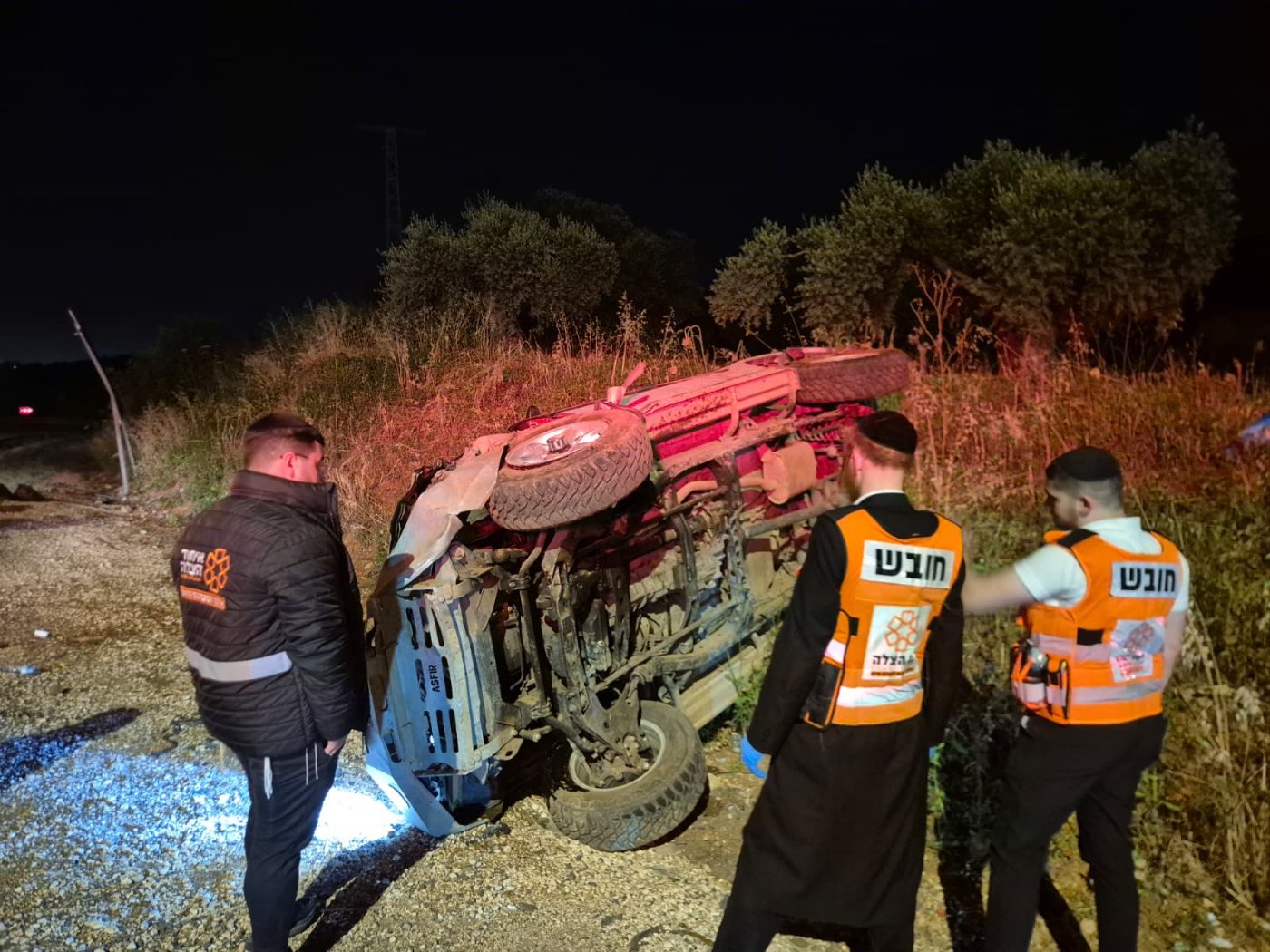 מערכת "אחלה ניוז" עם הדיווח הבא צילום: דוברות איחוד הצלה