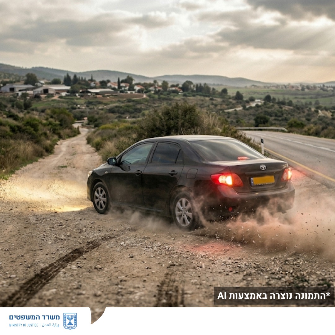 מערכת "אחלה ניוז" עם הדיווח הבא צילום: דוברות משרד המשפטים