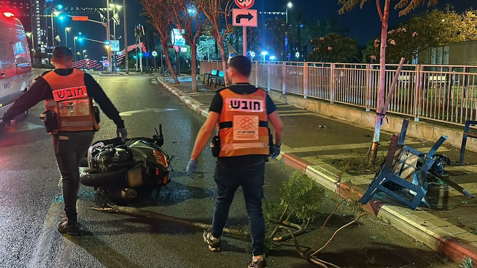 מערכת "אחלה ניוז" עם הדיווח הבא צילום: דוברות איחוד הצלה