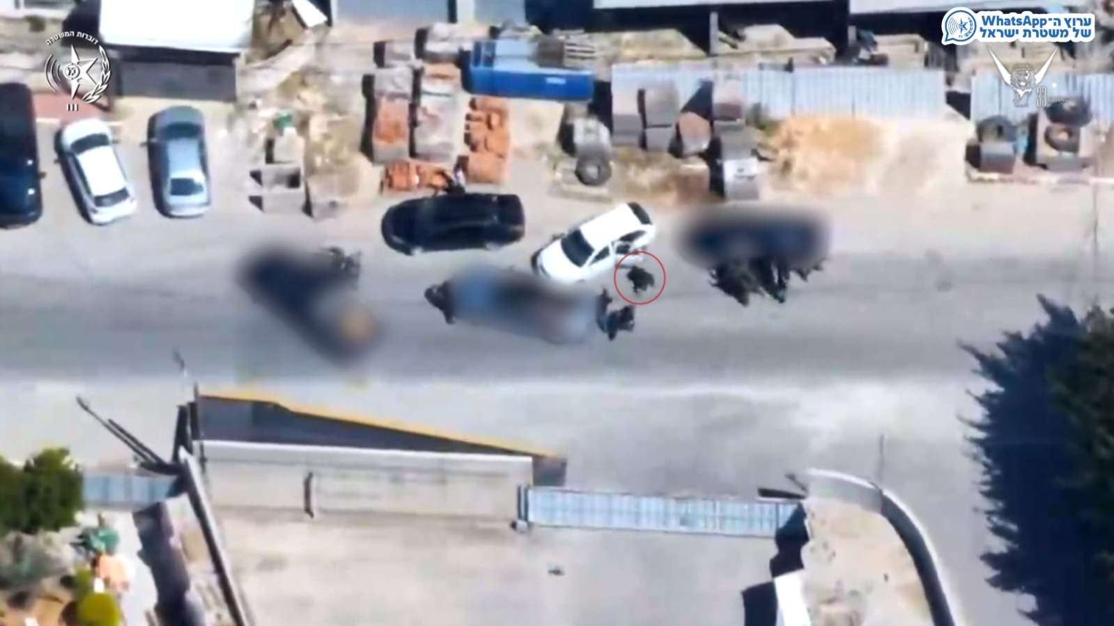 מערכת "אחלה ניוז" עם הדיווח הבא צילום: דוברות משטרת ישראל