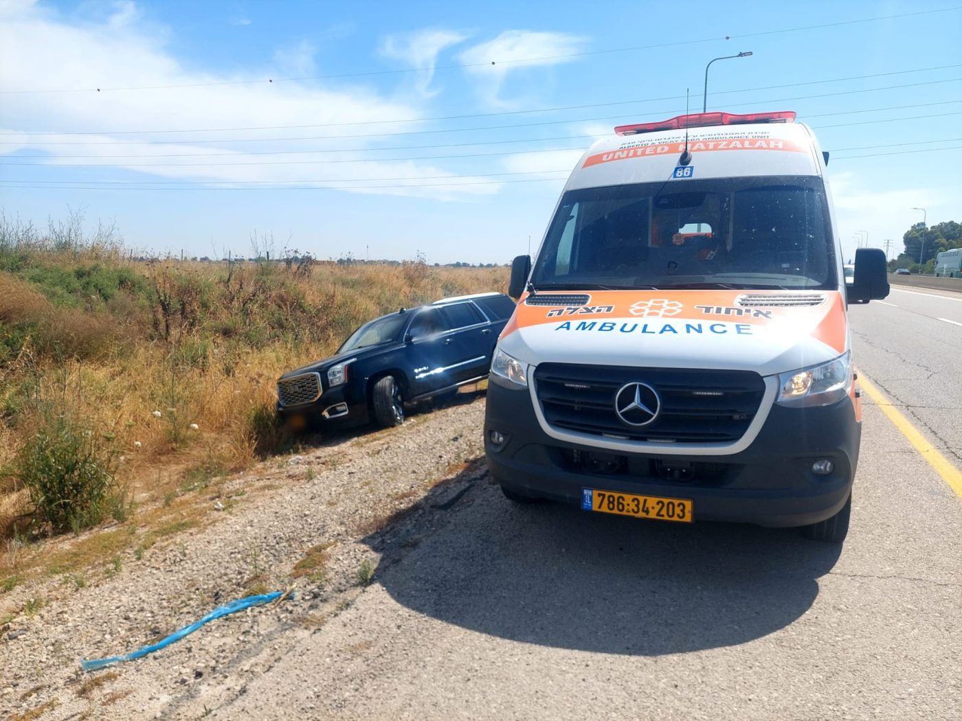 מערכת "אחלה ניוז" עם הדיווח הבא צילום: דוברות איחוד הצלה