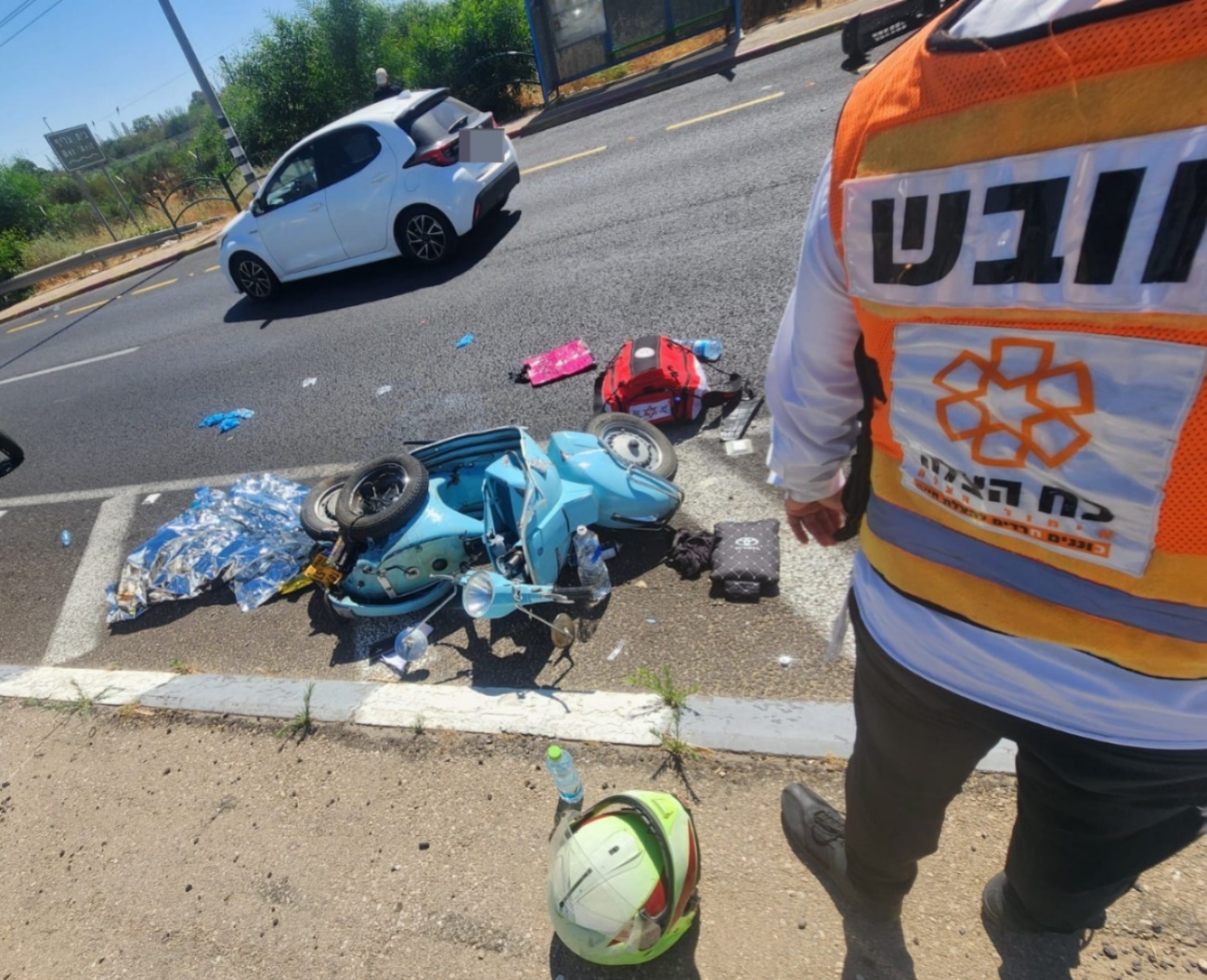 מערכת "אחלה ניוז" עם הדיווח הבא צילום: דוברות איחוד הצלה