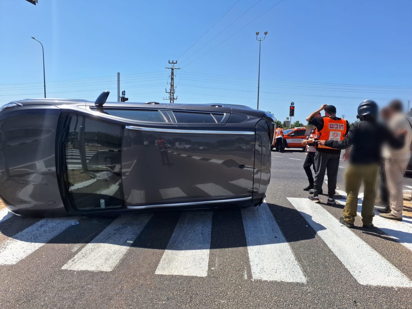 מערכת "אחלה ניוז" עם הדיווח הבא צילום: דוברות איחוד הצלה