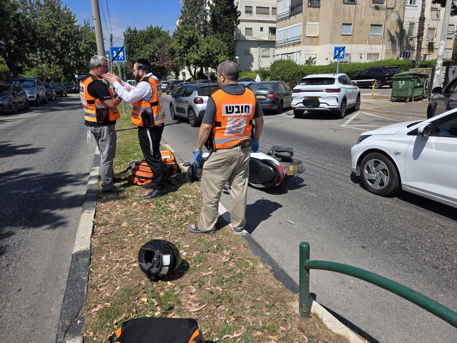 מערכת "אחלה ניוז" עם הדיווח הבא צילום: דוברות איחוד הצלה