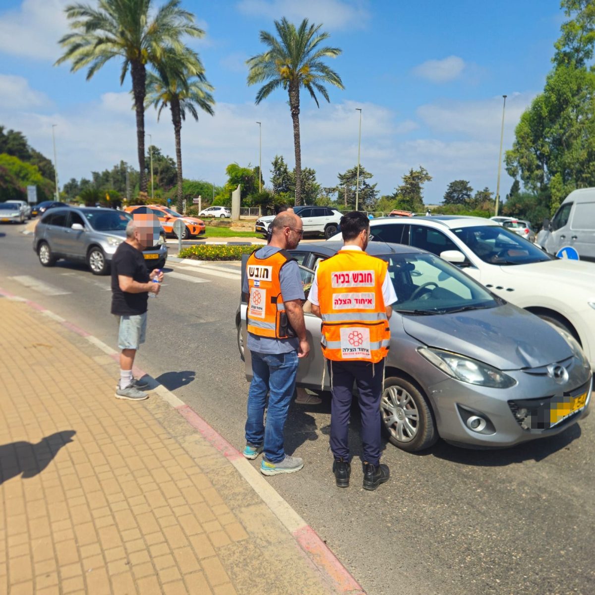 מערכת "אחלה ניוז" עם הדיווח הבא צילום: דוברות איחוד הצלה