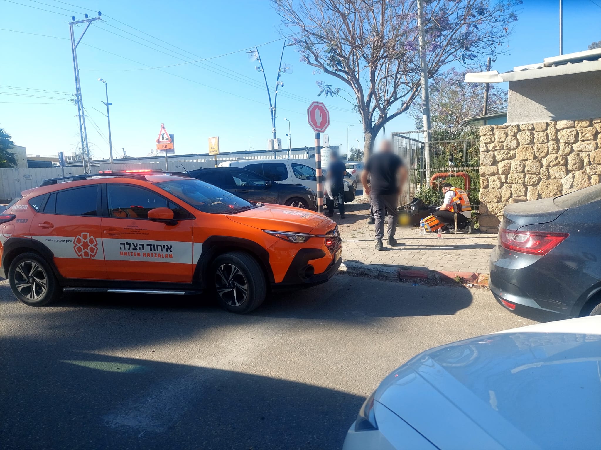 מערכת "אחלה ניוז" עם הדיווח הבא צילום: דוברות איחוד הצלה