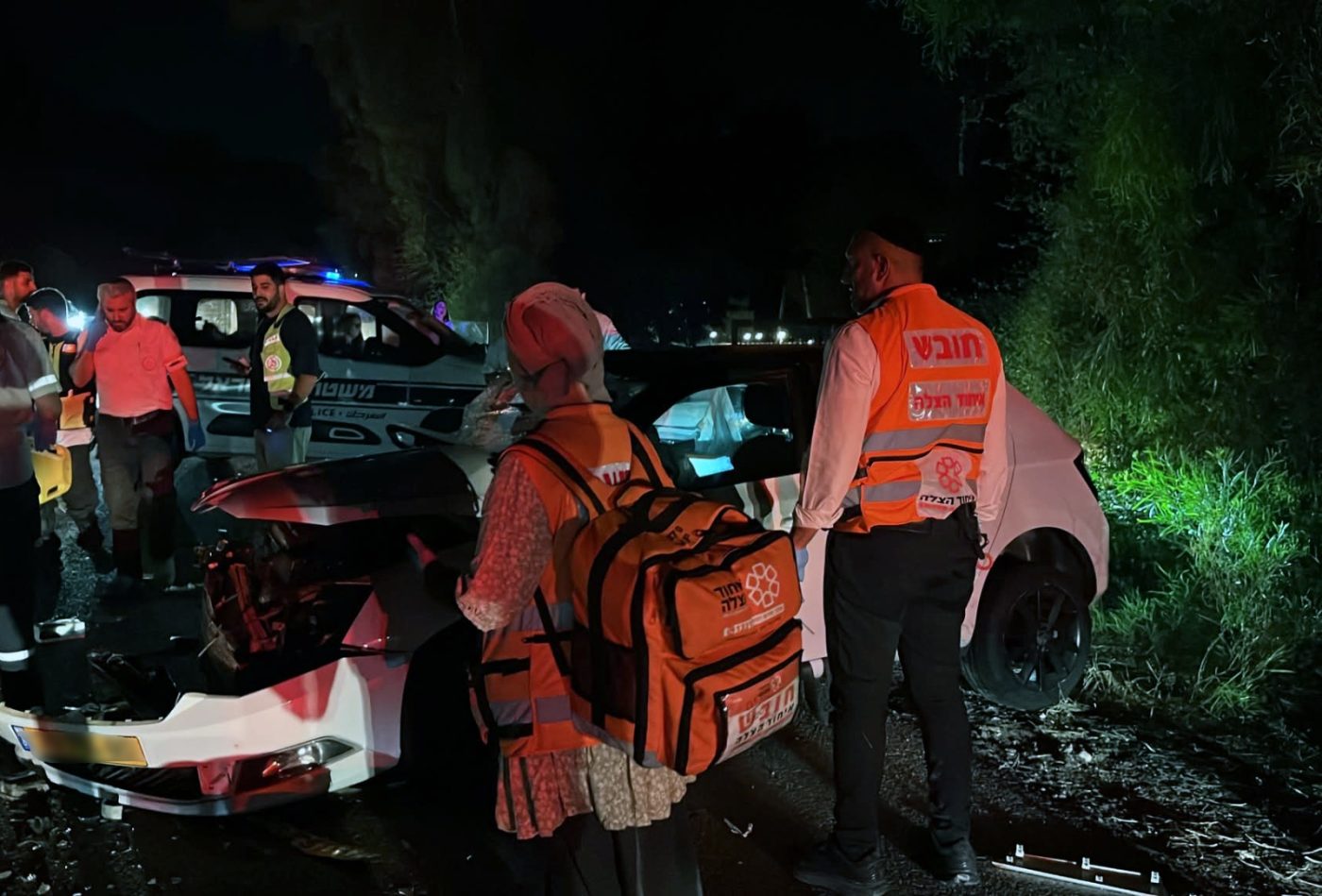 מערכת "אחלה ניוז" עם הדיווח הבא צילום: דוברות איחוד הצלה
