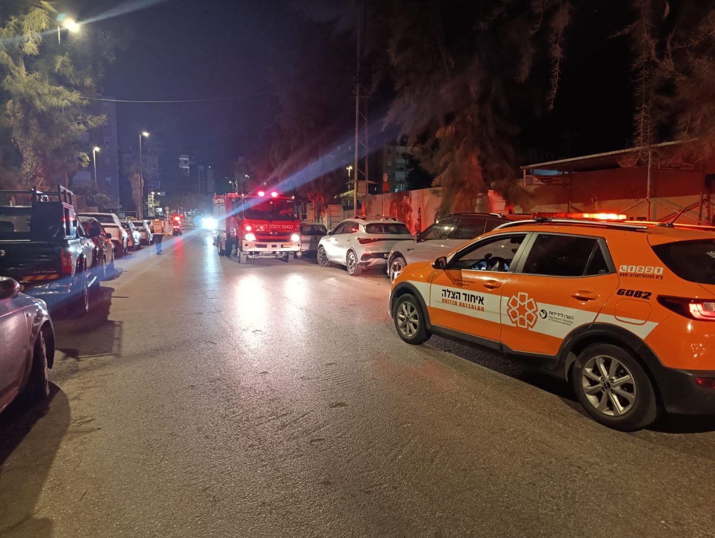 מערכת "אחלה ניוז" עם הדיווח הבא צילום: דוברות איחוד הצלה