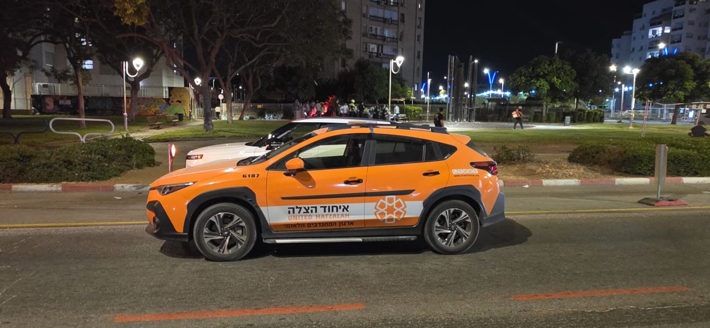 מערכת "אחלה ניוז" עם הדיווח הבא צילום: דוברות איחוד הצלה