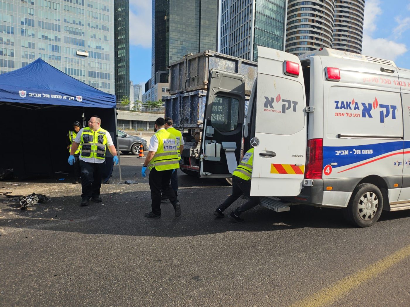 מערכת "אחלה ניוז" עם הדיווח הבא דוברות: זק"א - איתור חילוץ והצלה