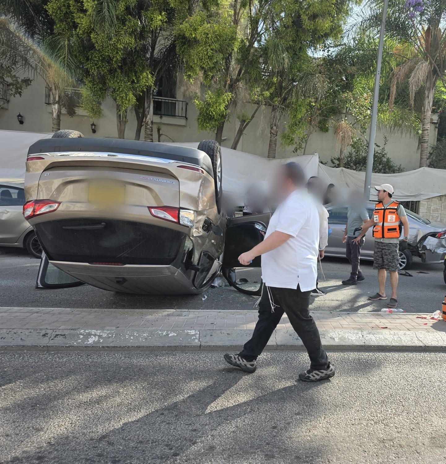 מערכת "אחלה ניוז" עם הדיווח הבא צילום: דוברות איחוד הצלה