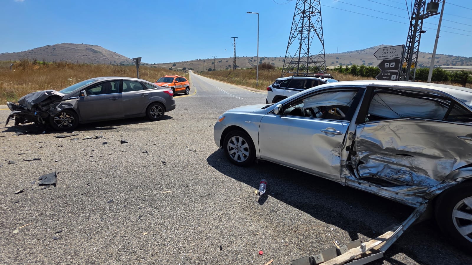 מערכת "אחלה ניוז" עם הדיווח הבא צילום: דוברות איחוד הצלה