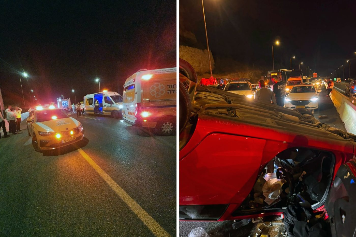 מערכת "אחלה ניוז" עם הדיווח הבא צילום: דוברות איחוד הצלה